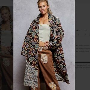 POL “Amanda 2 ” POL Long Cardigan Jacket in Jacquard